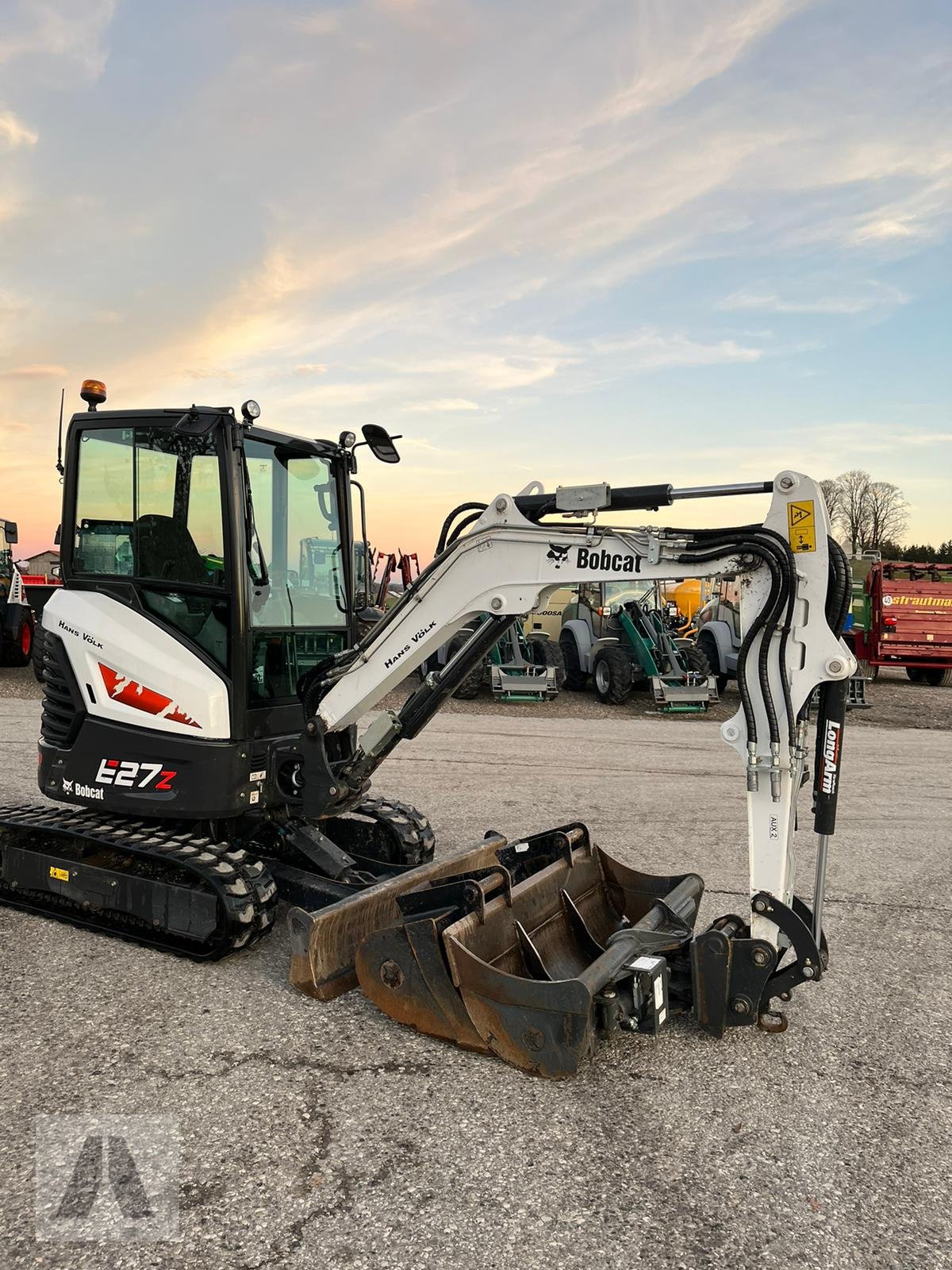 Minibagger des Typs Bobcat E 27z, Gebrauchtmaschine in Antdorf (Bild 8)