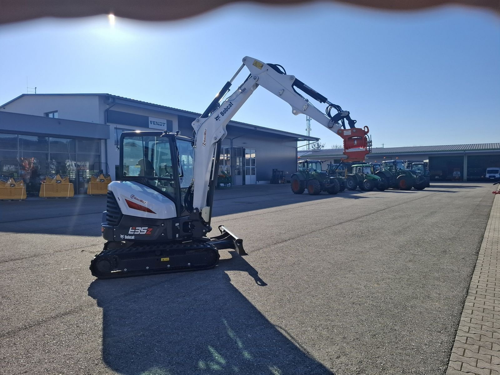 Minibagger des Typs Bobcat E 35 Z, Vorführmaschine in Saxen (Bild 8)