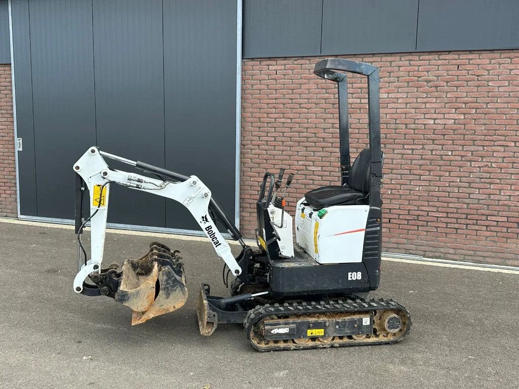 Minibagger za tip Bobcat E08 minikraan, Gebrauchtmaschine u BENNEKOM (Slika 7)