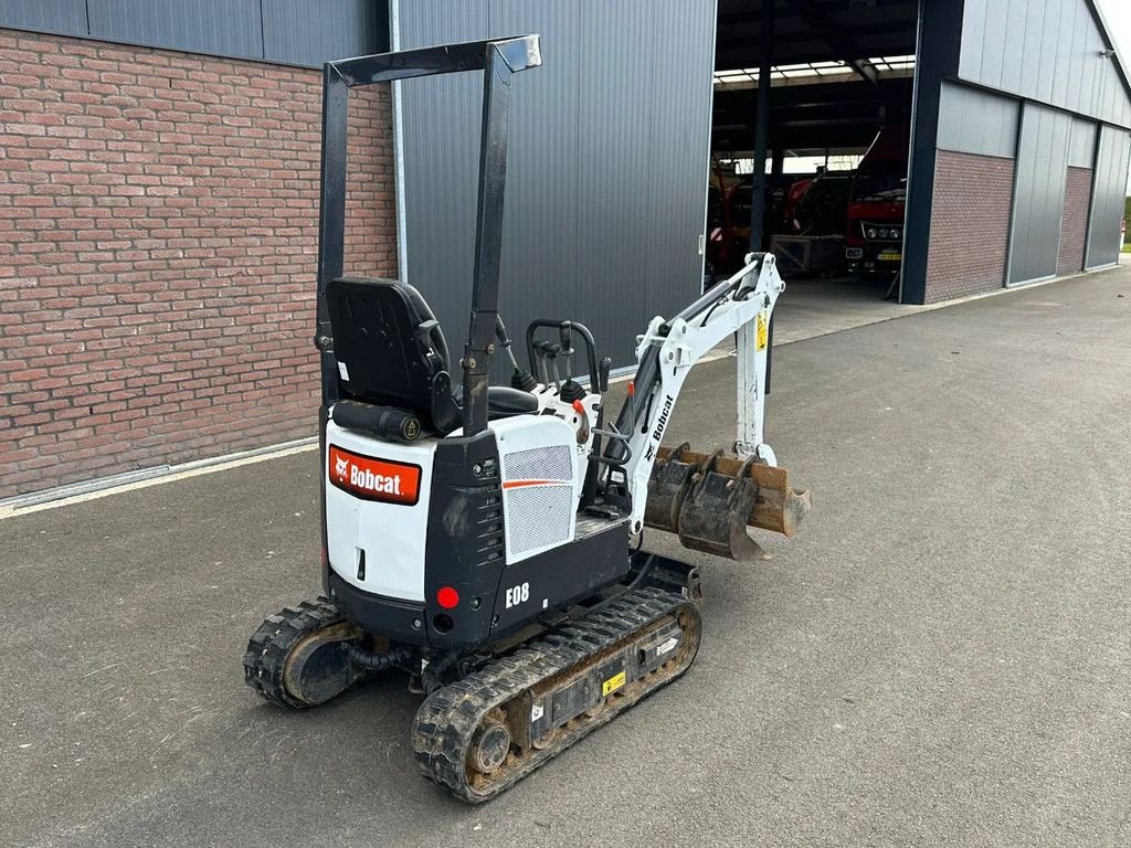 Minibagger za tip Bobcat E08 minikraan, Gebrauchtmaschine u BENNEKOM (Slika 3)