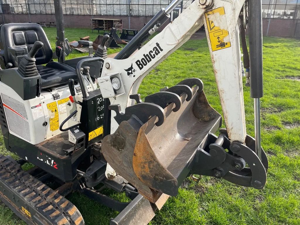 Minibagger типа Bobcat E10 minigraver 2022 met 205 uur! CW05, Gebrauchtmaschine в Kwintsheul (Фотография 5)