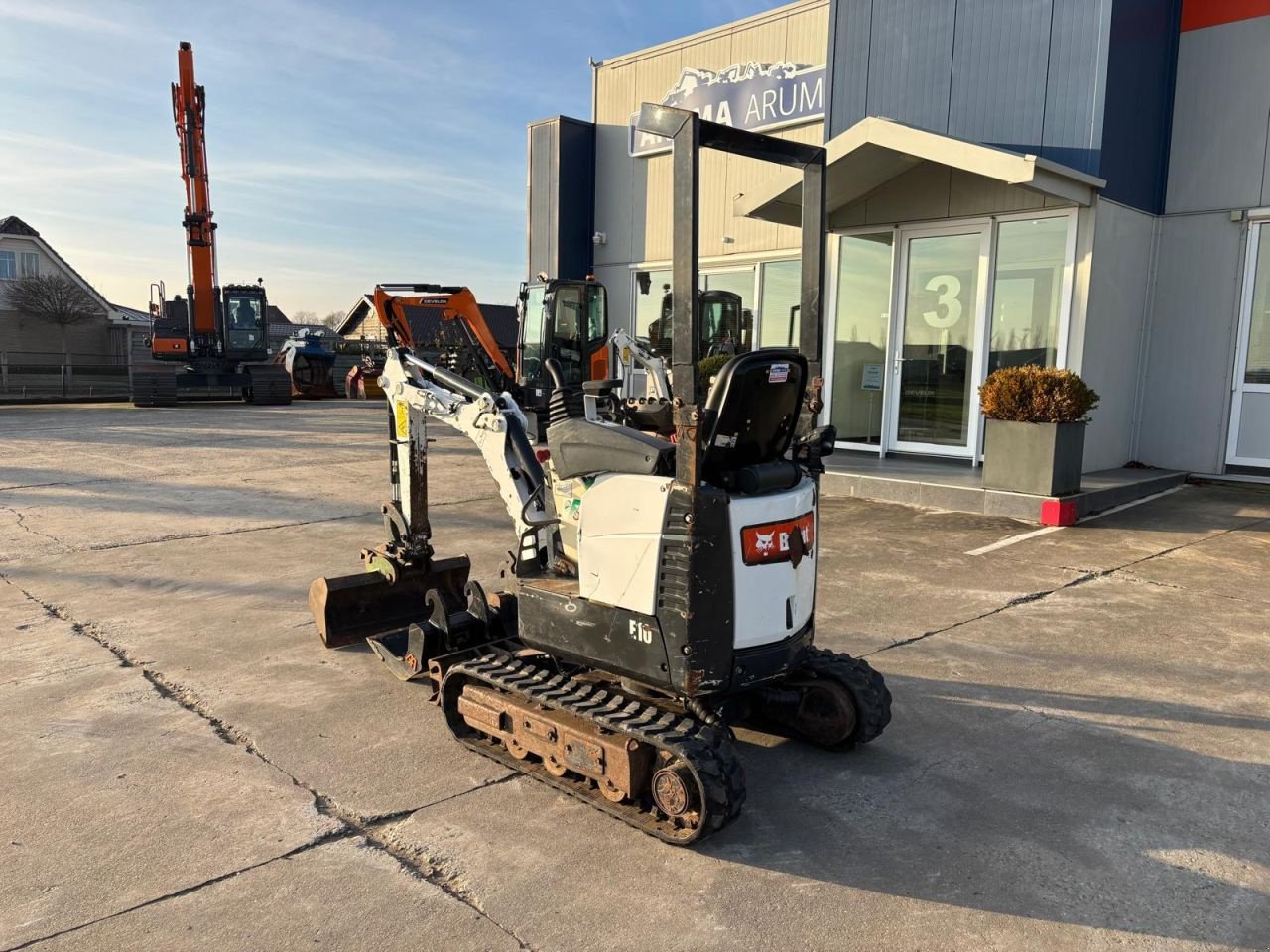Minibagger типа Bobcat E10, Gebrauchtmaschine в Arum (Фотография 4)