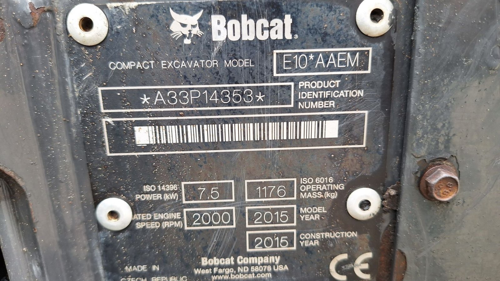 Minibagger του τύπου Bobcat E10, Gebrauchtmaschine σε Dronten (Φωτογραφία 5)