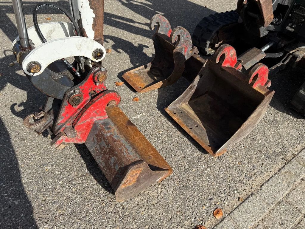 Minibagger Türe ait Bobcat E10, Gebrauchtmaschine içinde Doetinchem (resim 9)