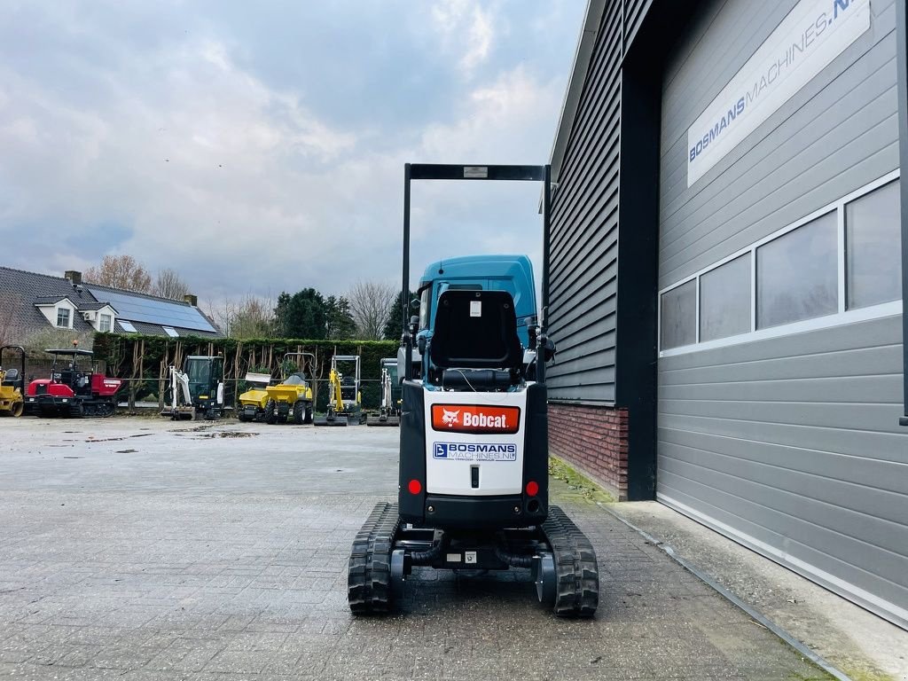 Minibagger van het type Bobcat E10z minigraver NIEUW incl CW05 wissel + 3 bakken, Neumaschine in Neer (Foto 11)