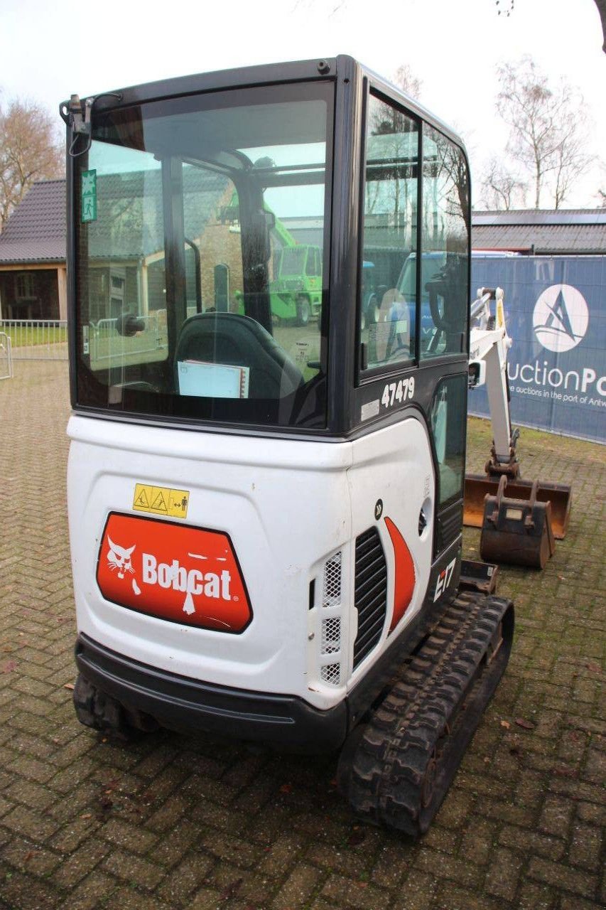 Minibagger типа Bobcat E17 C, Gebrauchtmaschine в Antwerpen (Фотография 5)