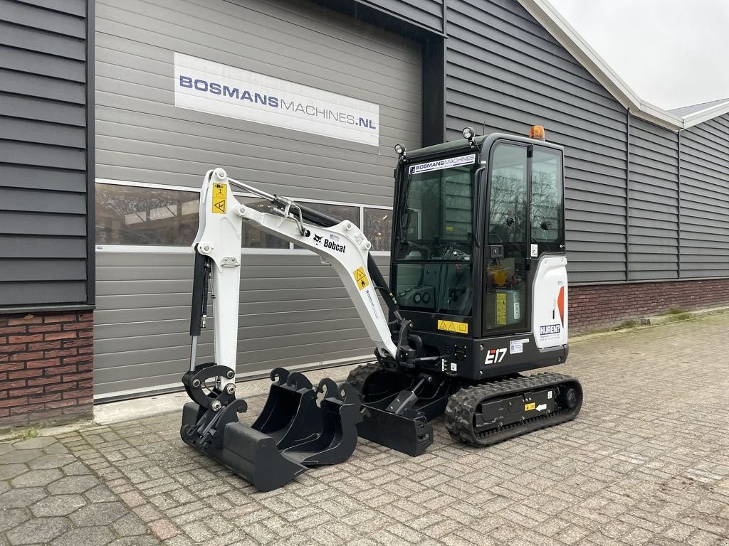 Minibagger van het type Bobcat E17 minigraver 1.7 T vanaf &euro;63 per dag, Gebrauchtmaschine in Neer (Foto 2)