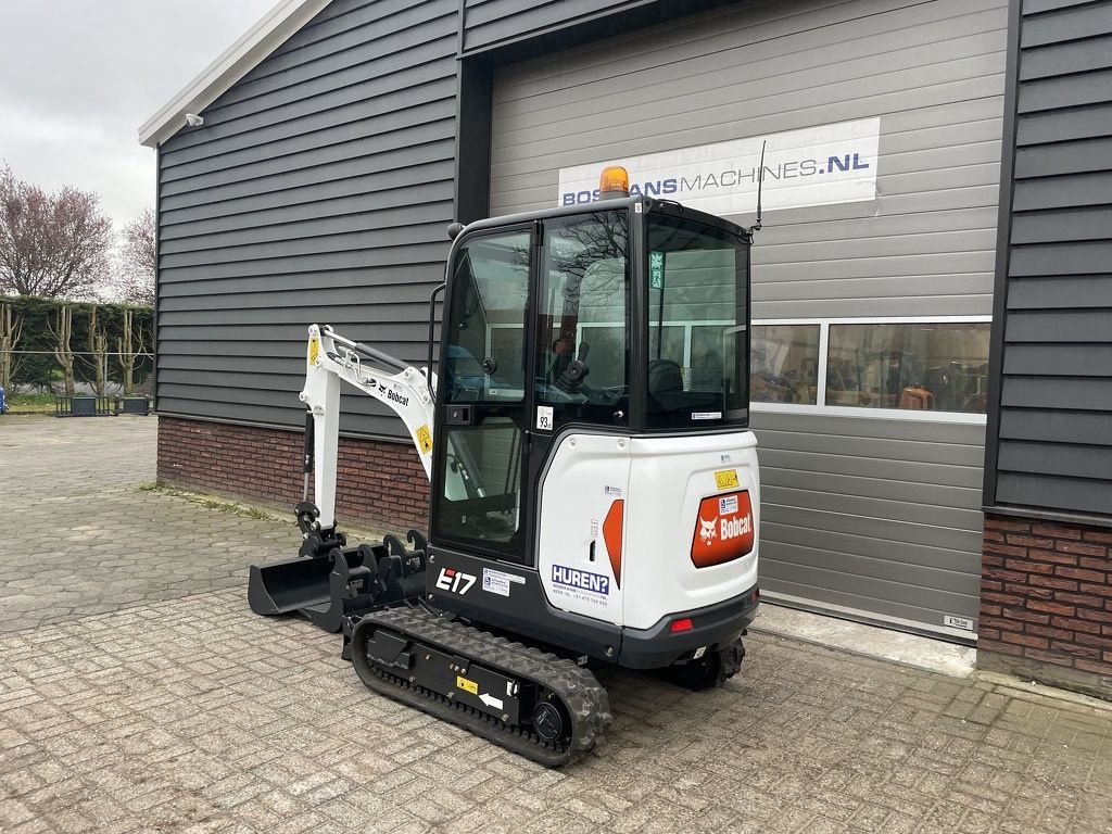 Minibagger van het type Bobcat E17 minigraver 1.7 T vanaf &euro;63 per dag, Gebrauchtmaschine in Neer (Foto 4)
