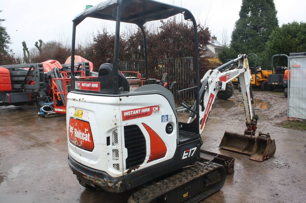 Minibagger del tipo Bobcat E17, Gebrauchtmaschine en Antwerpen (Imagen 9)