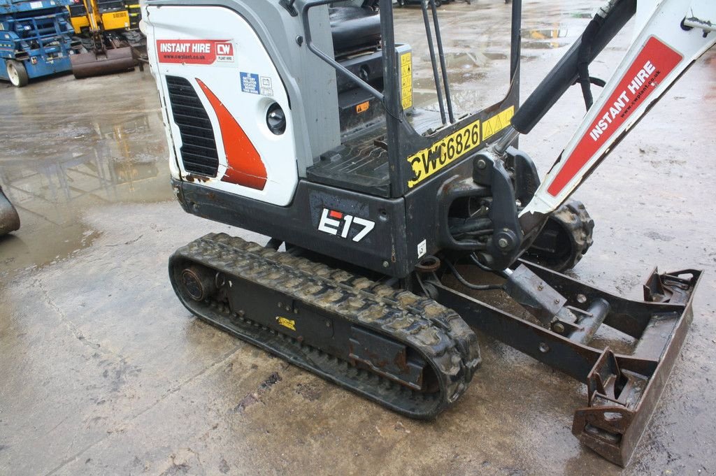 Minibagger del tipo Bobcat E17, Gebrauchtmaschine en Antwerpen (Imagen 11)