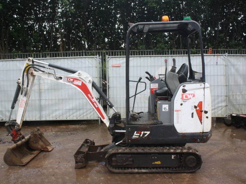 Minibagger del tipo Bobcat E17, Gebrauchtmaschine In Antwerpen (Immagine 1)
