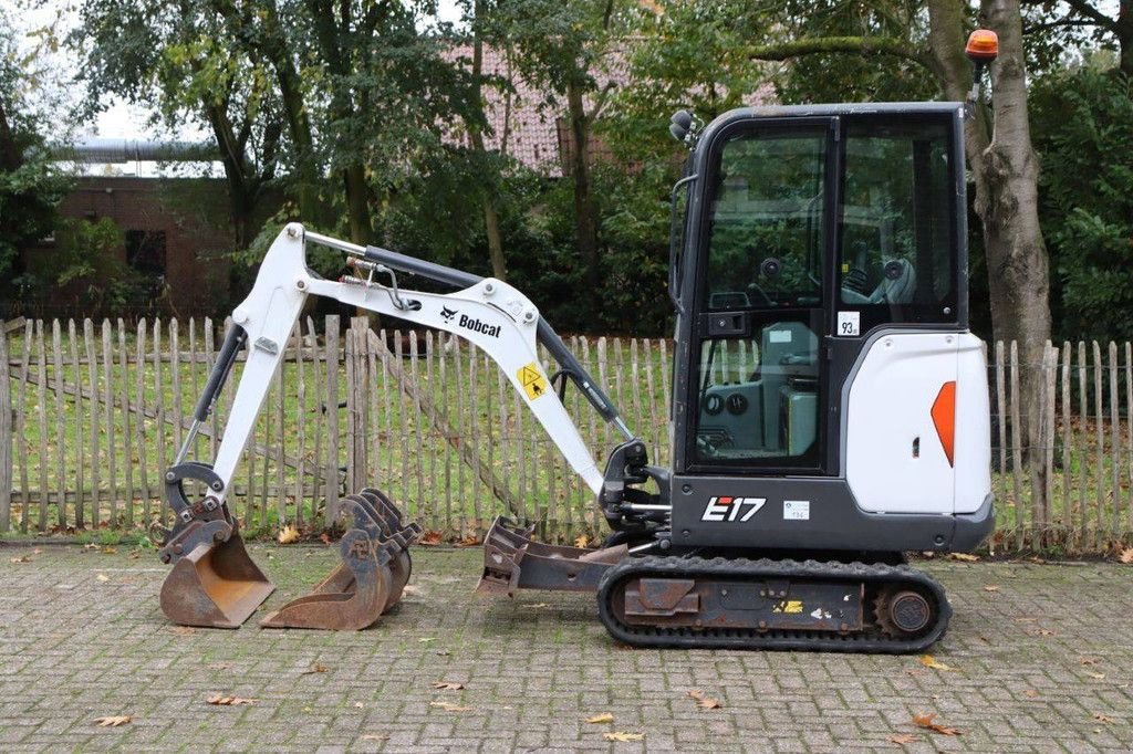 Minibagger des Typs Bobcat E17, Gebrauchtmaschine in Antwerpen (Bild 2)