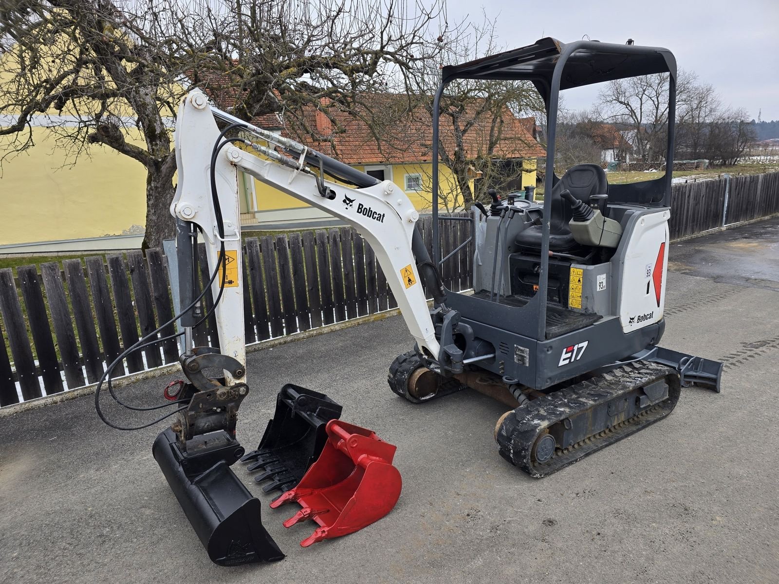 Minibagger del tipo Bobcat E17, Gebrauchtmaschine en Gabersdorf (Imagen 2)