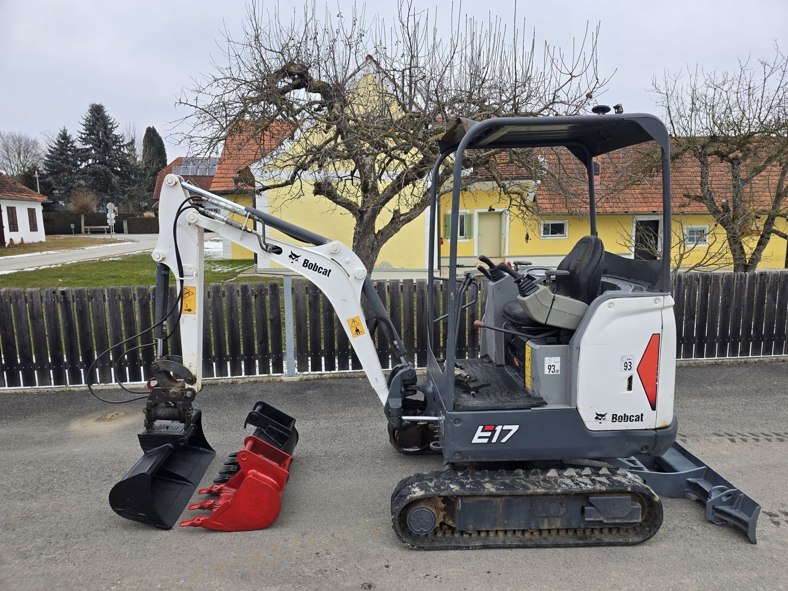 Minibagger del tipo Bobcat E17, Gebrauchtmaschine In Gabersdorf (Immagine 21)