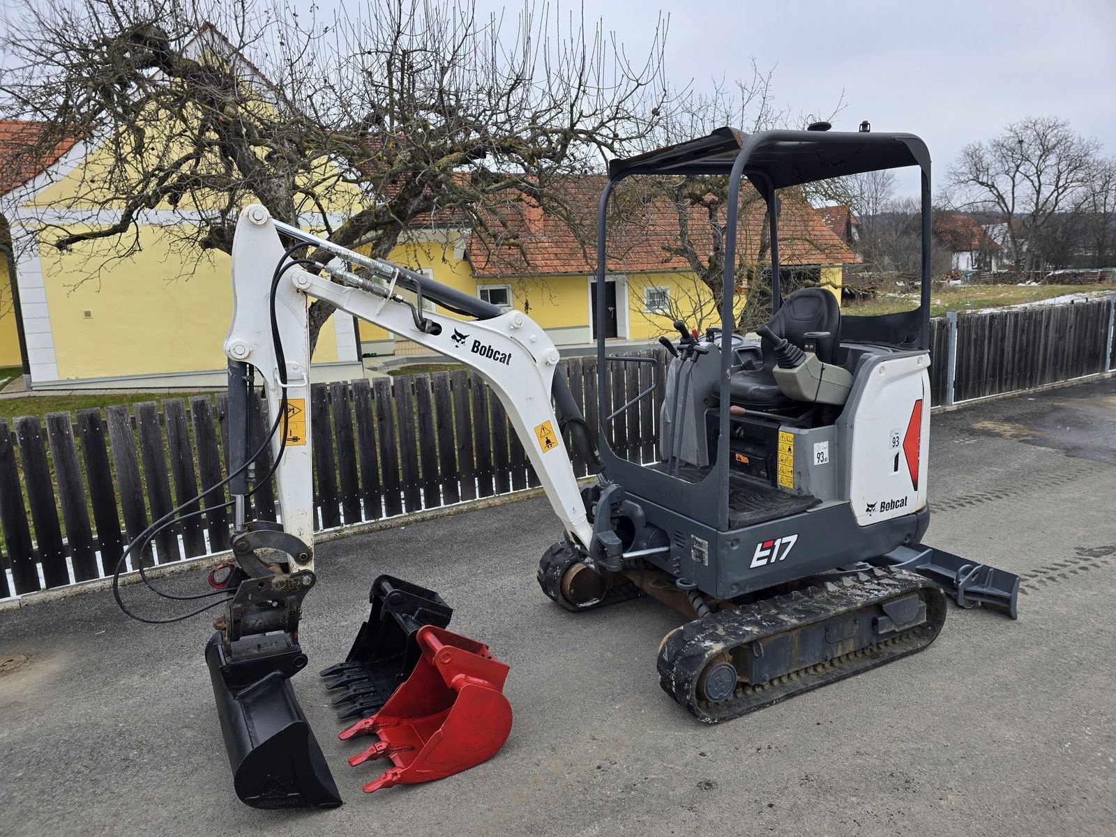 Minibagger del tipo Bobcat E17, Gebrauchtmaschine In Gabersdorf (Immagine 22)