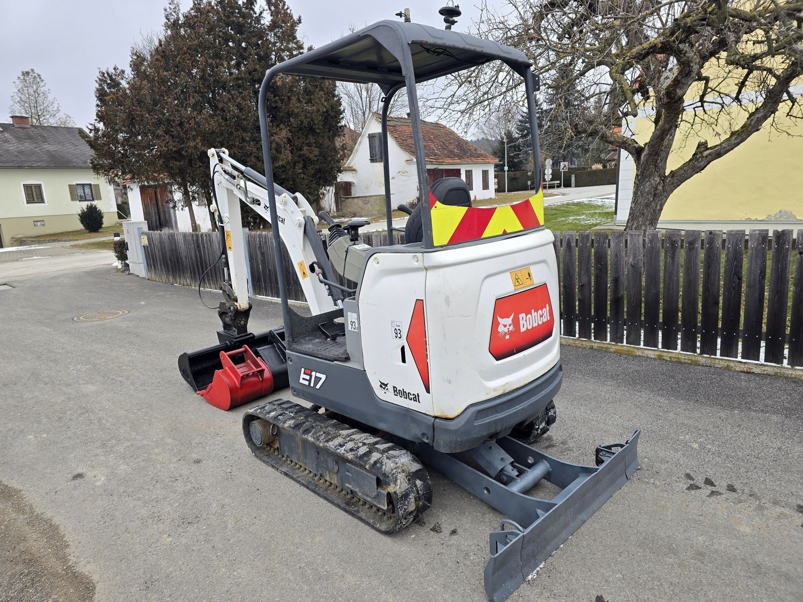 Minibagger del tipo Bobcat E17, Gebrauchtmaschine In Gabersdorf (Immagine 3)
