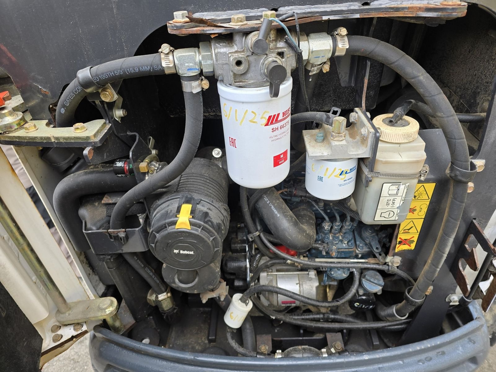 Minibagger del tipo Bobcat E17, Gebrauchtmaschine In Gabersdorf (Immagine 8)