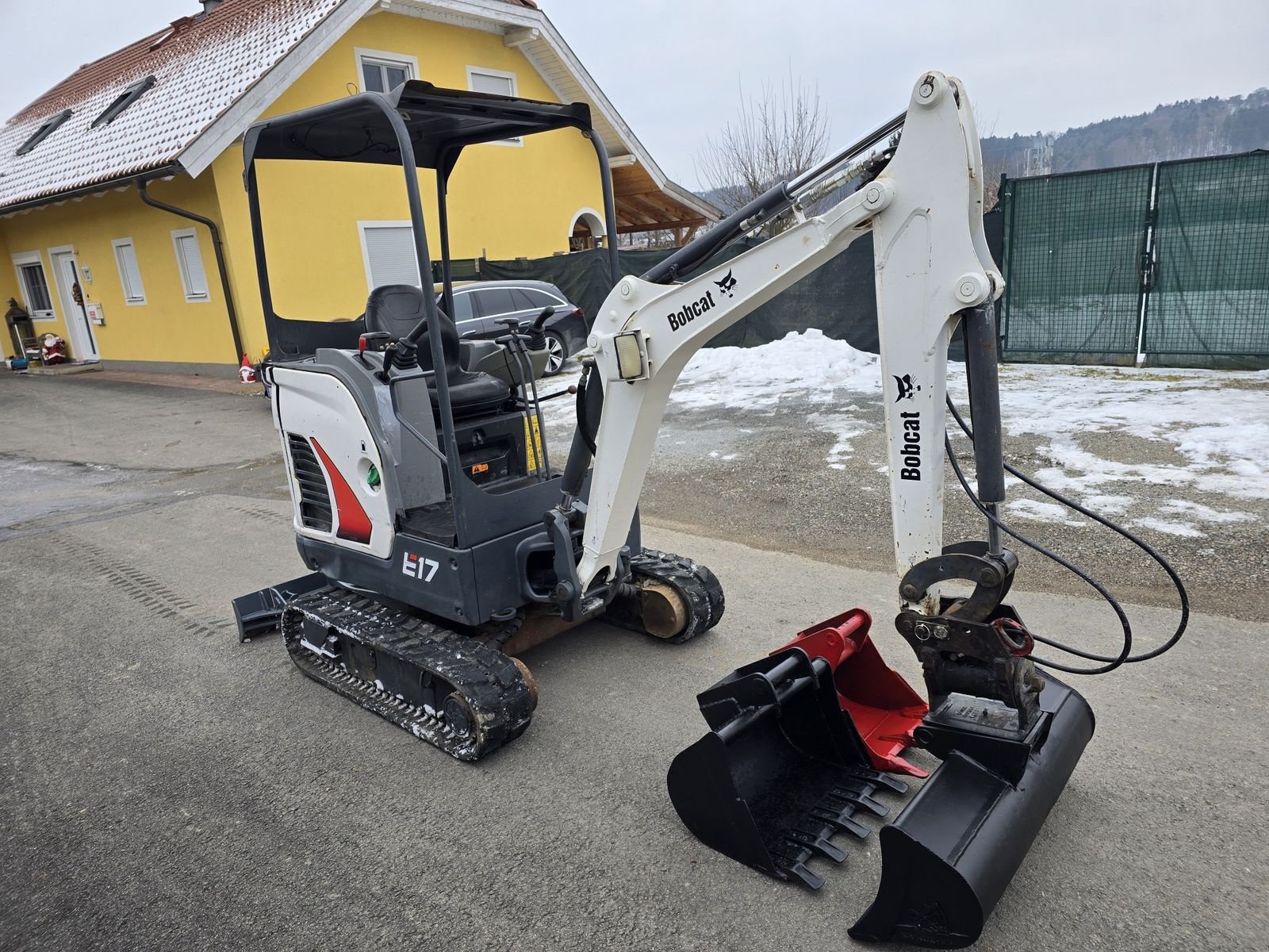 Minibagger del tipo Bobcat E17, Gebrauchtmaschine In Gabersdorf (Immagine 7)