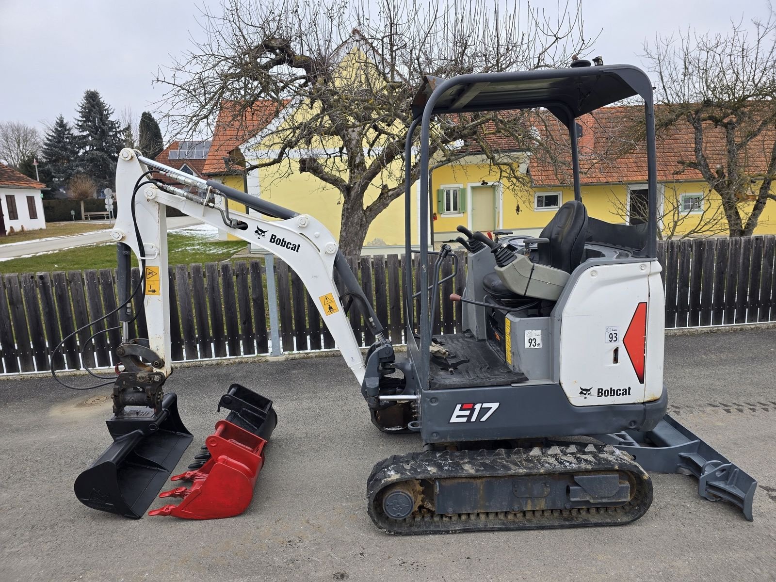 Minibagger del tipo Bobcat E17, Gebrauchtmaschine en Gabersdorf (Imagen 1)