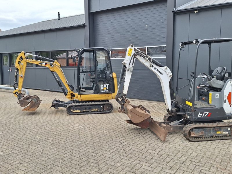 Minibagger del tipo Bobcat E17Z, Gebrauchtmaschine In Dronten
