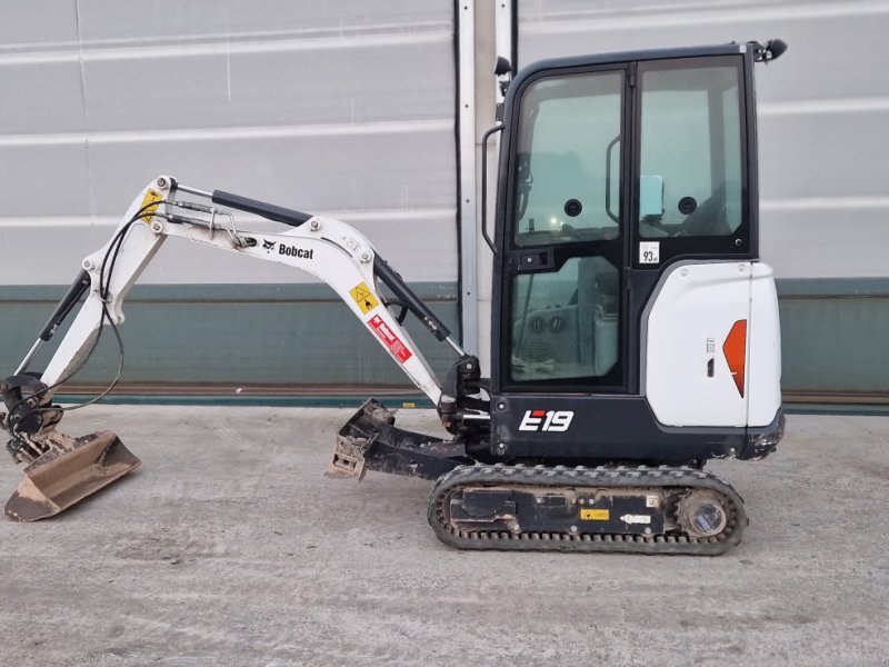 Bobcat E19 Minibagger Bj.2022 390h, Gebrauchtmaschine, Gyártási év: 2022, Üzemóra: 390 Órák (Kép 1) Minibagger a típus Bobcat E19 Minibagger Bj.2022 390h, Gebrauchtmaschine ekkor: Palling (Kép 1)