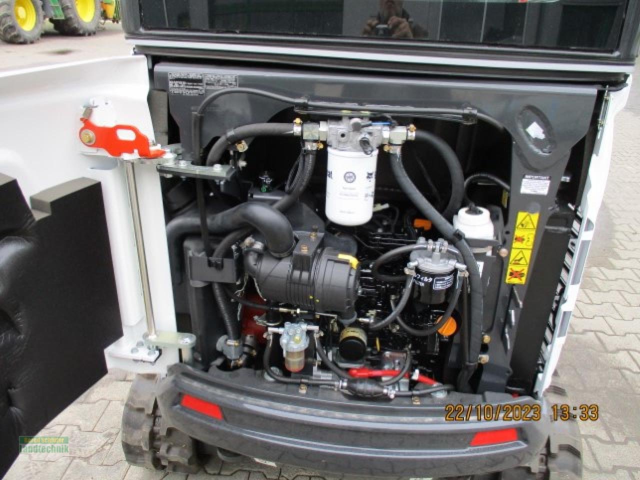 Minibagger des Typs Bobcat E19 V, Neumaschine in Büren (Bild 8)