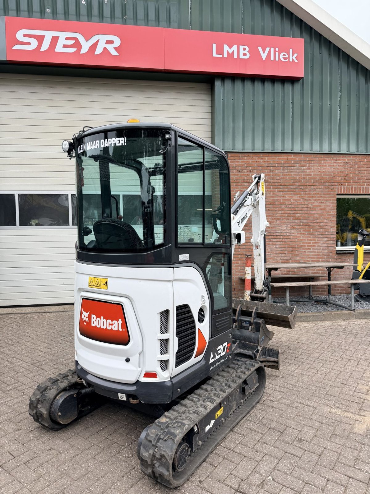Minibagger типа Bobcat e20z, Gebrauchtmaschine в Putten (Фотография 4)