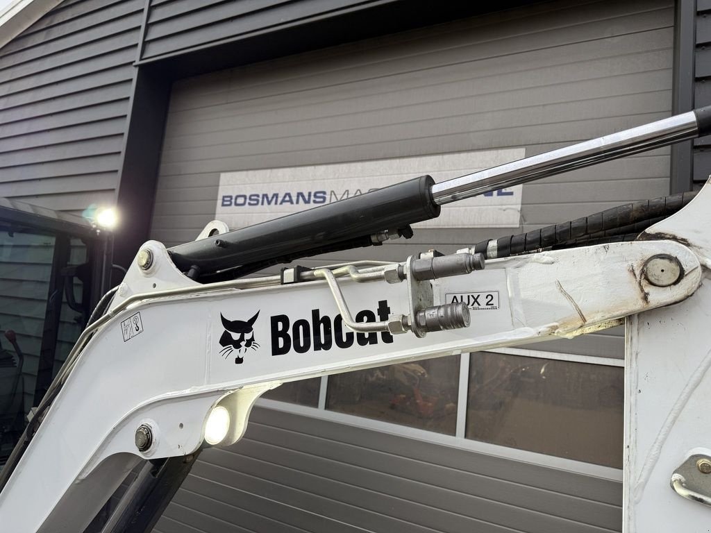 Minibagger типа Bobcat E27 z minigraver BJ 2023 sloop / sorteer functie, Gebrauchtmaschine в Neer (Фотография 7)