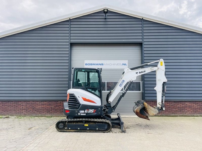 Bobcat E35 z minigraver BJ 2023 sloop / sorteer functie AIRCO, Gebrauchtmaschine, Έτος κατασκευής: 2023 (Φωτογραφία 1) Minibagger του τύπου Bobcat E35 z minigraver BJ 2023 sloop / sorteer functie AIRCO, Gebrauchtmaschine σε Neer (Φωτογραφία 1)