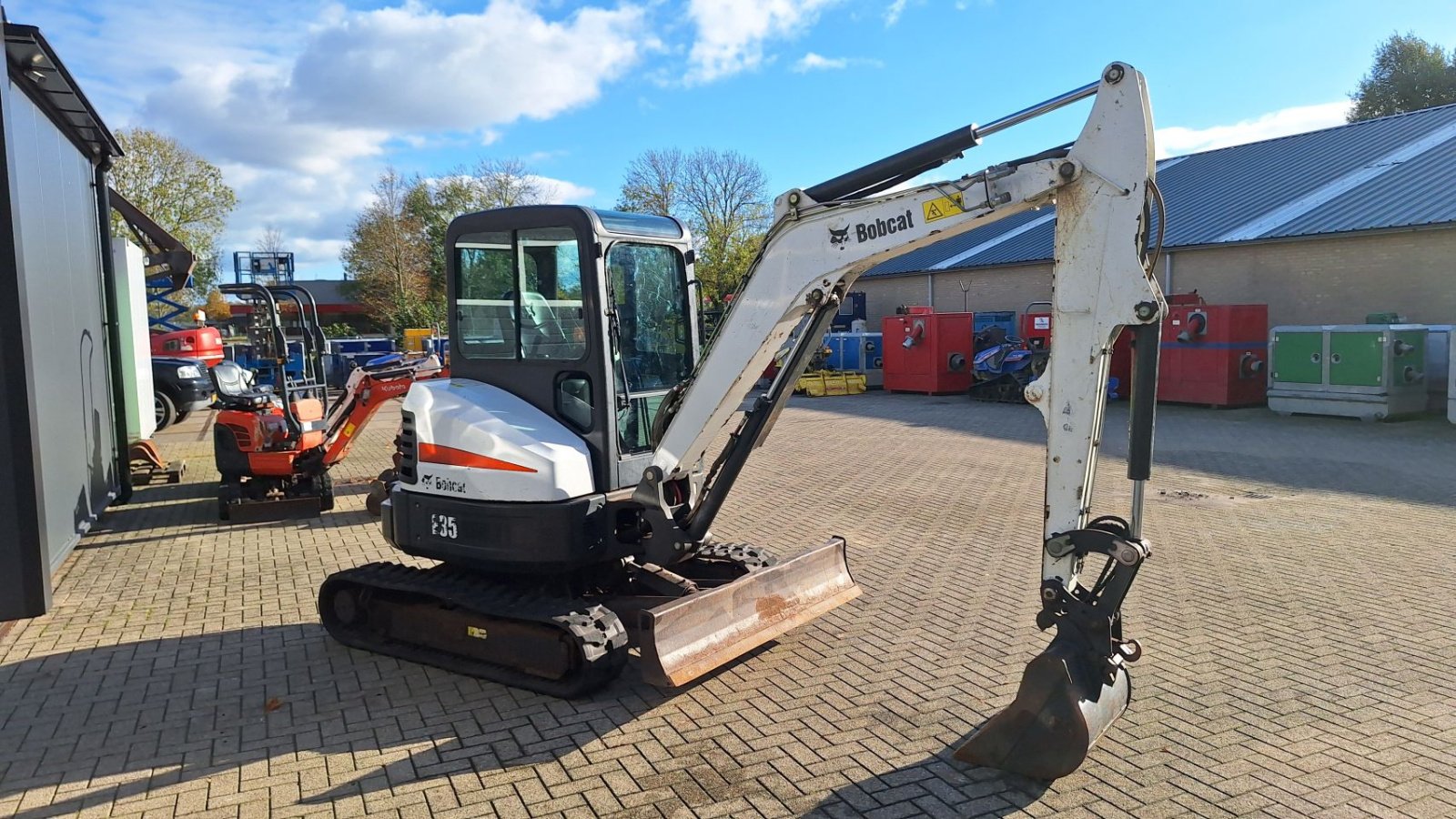 Minibagger Türe ait Bobcat E35, Gebrauchtmaschine içinde Dronten (resim 8)