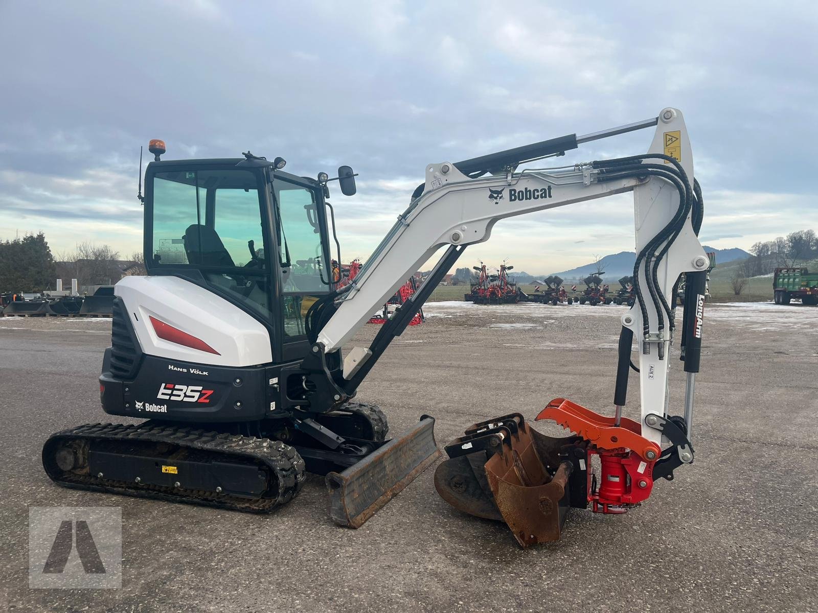 Minibagger del tipo Bobcat E35z, Neumaschine In Tettenweis I Karpfham (Immagine 5)