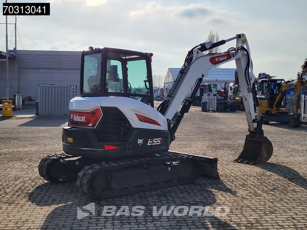 Minibagger типа Bobcat E55 Z, Gebrauchtmaschine в Veghel (Фотография 8)