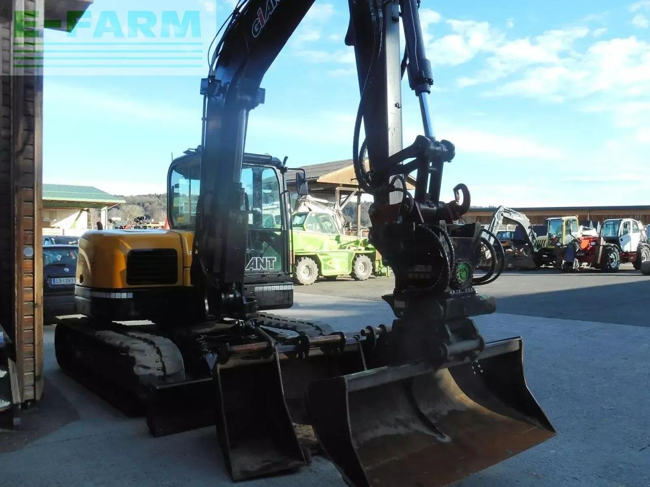 Minibagger des Typs Bobcat e85 ( 8.600kg ) rototilt powertilt, Gebrauchtmaschine in ST. NIKOLAI/DR. (Bild 5)