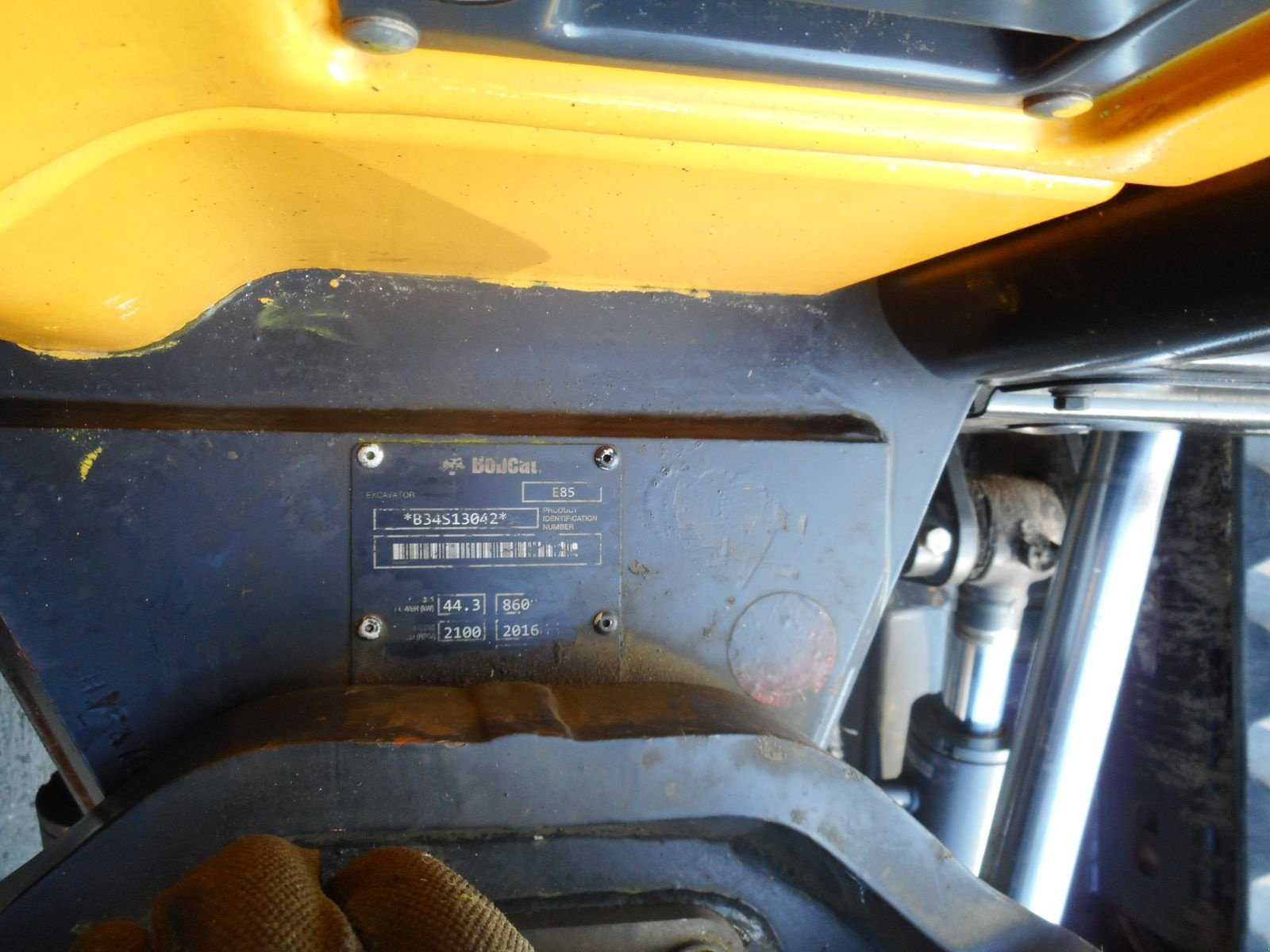 Minibagger tip Bobcat E85 ( 8.600kg ) ROTOTILT POWERTILT, Gebrauchtmaschine in St. Nikolai ob Draßling (Poză 8)