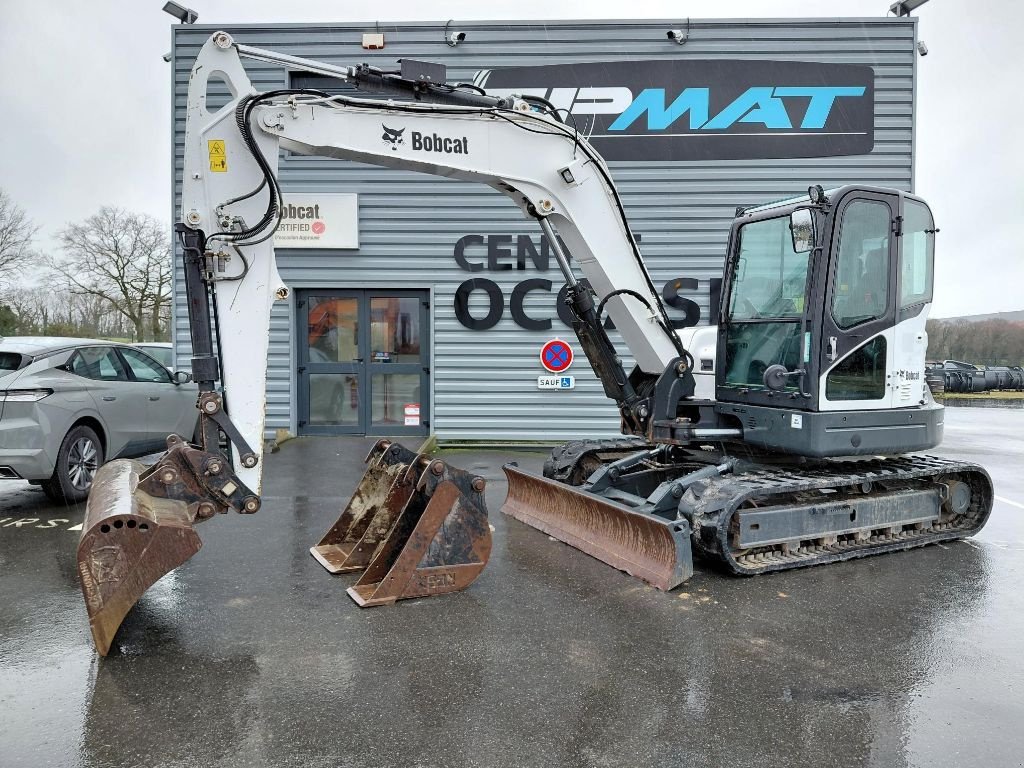 Minibagger от тип Bobcat E85, Gebrauchtmaschine в GRANDCHAMPS DES FONTAINES (Снимка 1)