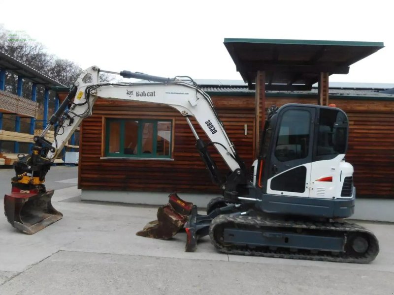 Minibagger des Typs Bobcat e85em mit engcon tiltrotator bj. 2018, Gebrauchtmaschine in ST. NIKOLAI/DR. (Bild 1)