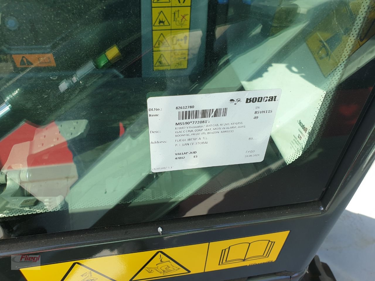 Minibagger typu Bobcat Excavator E 20 Z, Neumaschine v Mühldorf (Obrázek 14)