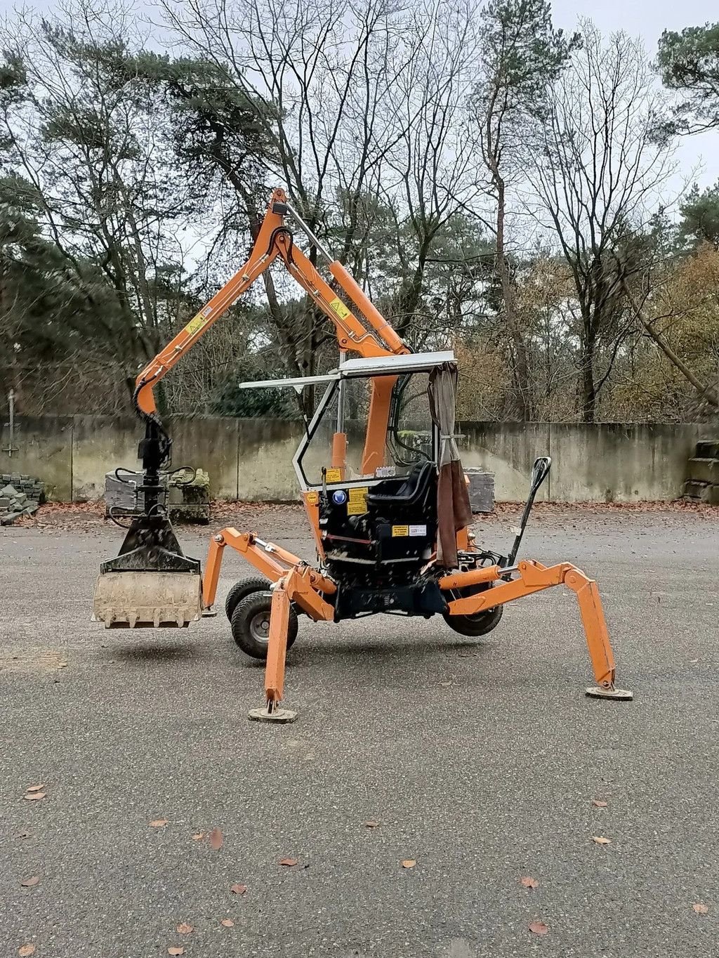 Minibagger Türe ait Boki 2551, Gebrauchtmaschine içinde Groningen (resim 3)