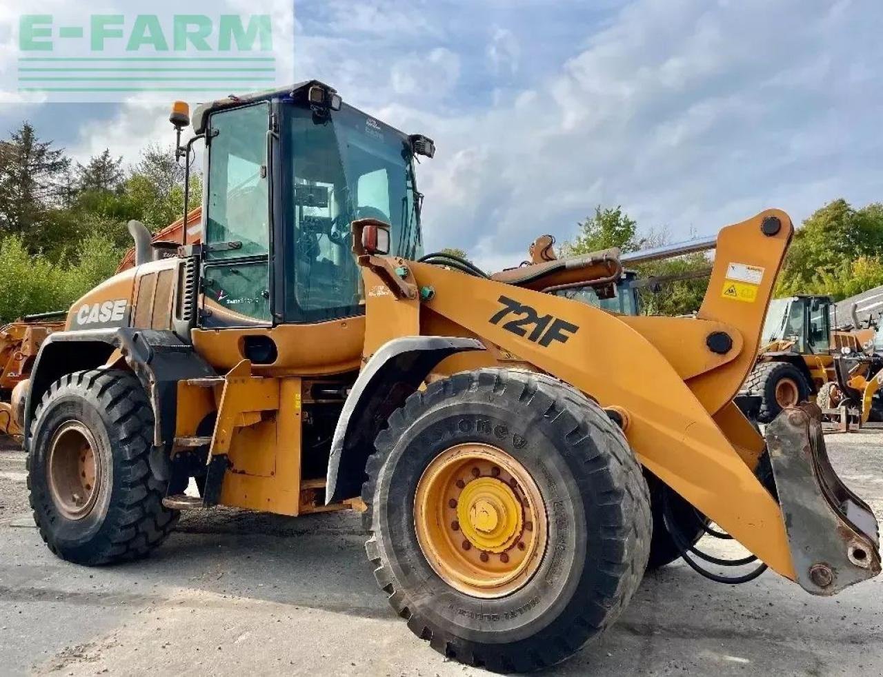 Minibagger Türe ait Case IH 721f, Gebrauchtmaschine içinde AALBORG SV (resim 1)