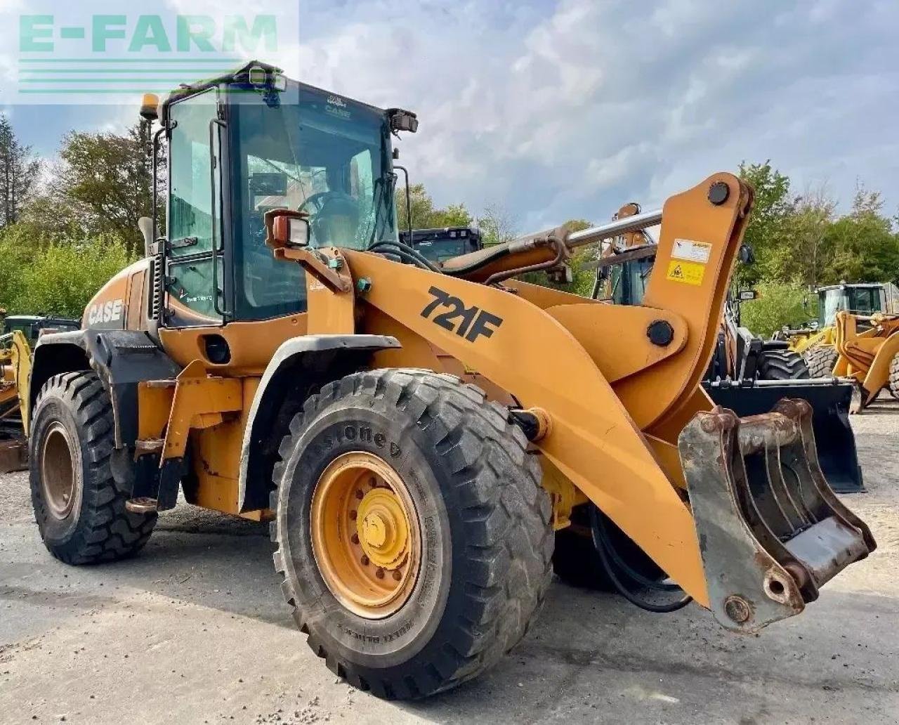 Minibagger Türe ait Case IH 721f, Gebrauchtmaschine içinde AALBORG SV (resim 3)
