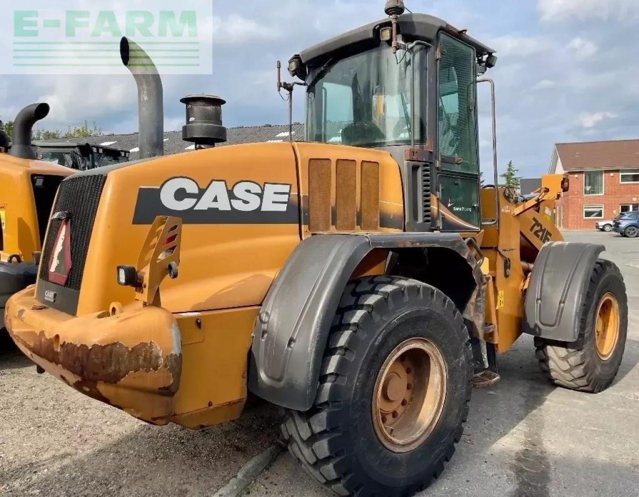 Minibagger Türe ait Case IH 721f, Gebrauchtmaschine içinde AALBORG SV (resim 4)