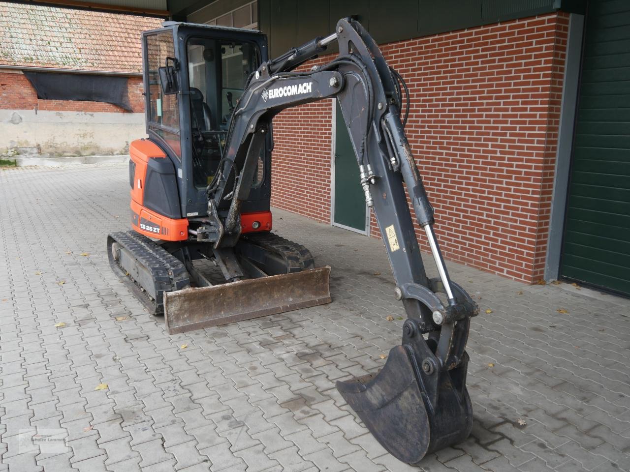 Minibagger Türe ait Case IH Eurocomach ES25ZT, Gebrauchtmaschine içinde Borken (resim 2)