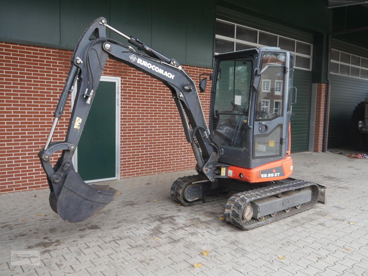 Minibagger Türe ait Case IH Eurocomach ES25ZT, Gebrauchtmaschine içinde Borken (resim 3)