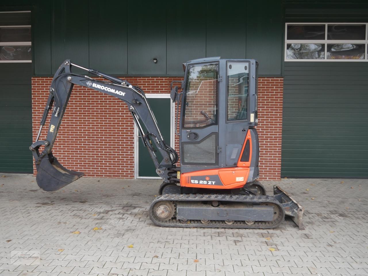 Minibagger Türe ait Case IH Eurocomach ES25ZT, Gebrauchtmaschine içinde Borken (resim 4)