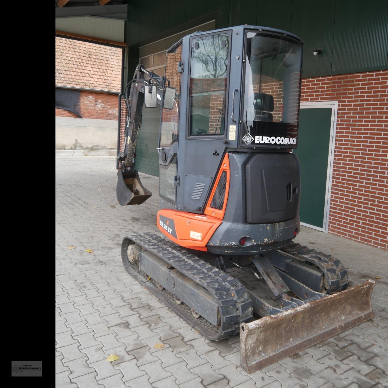 Minibagger Türe ait Case IH Eurocomach ES25ZT, Gebrauchtmaschine içinde Borken (resim 7)