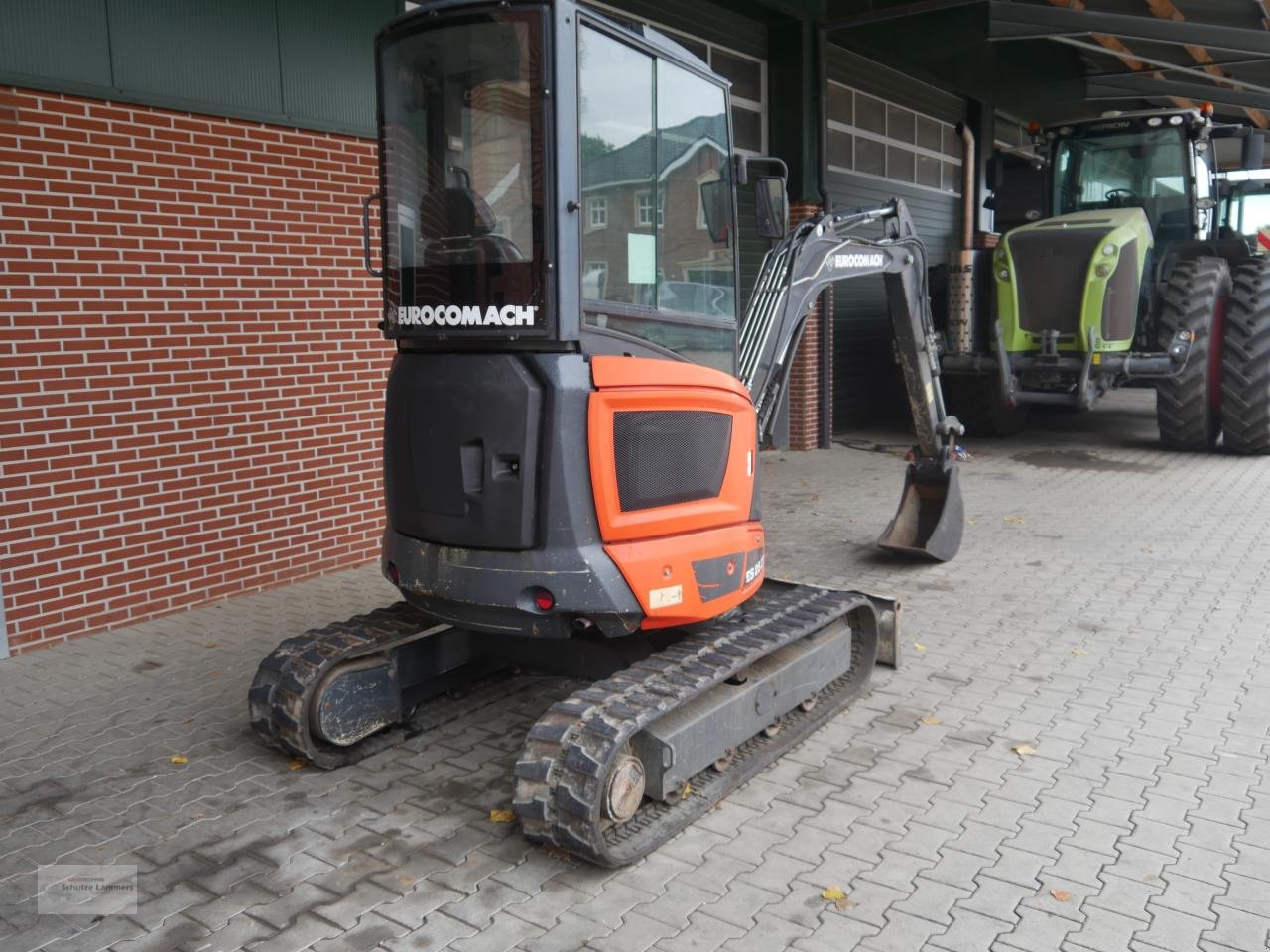 Minibagger Türe ait Case IH Eurocomach ES25ZT, Gebrauchtmaschine içinde Borken (resim 8)