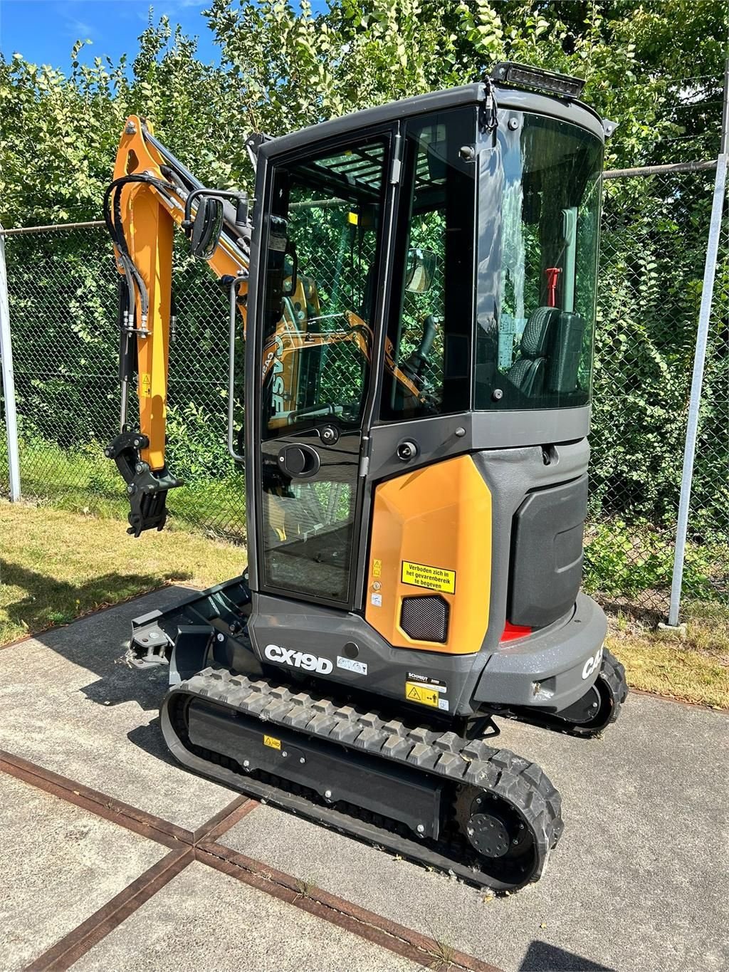 Minibagger tip Case Construction CX19D, Neumaschine in Almelo (Poză 2)