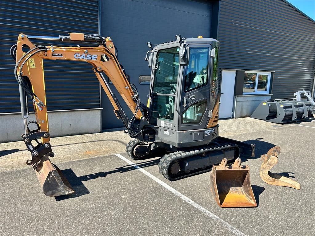 Minibagger типа Case Construction CX26C, Gebrauchtmaschine в Almelo (Фотография 5)