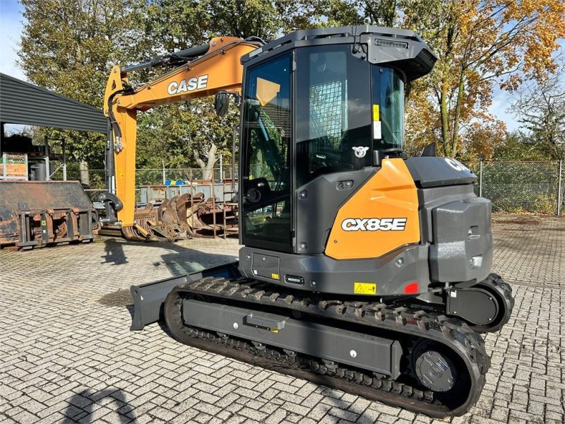 Minibagger of the type Case Construction CX85E, Neumaschine in Almelo