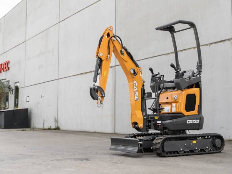 Minibagger del tipo Case CX 12 D, Neumaschine en Moerbeke (Imagen 1)